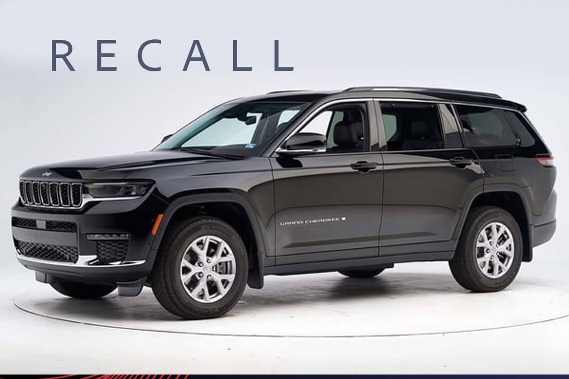Chrysler Recalls Grand Cherokees 